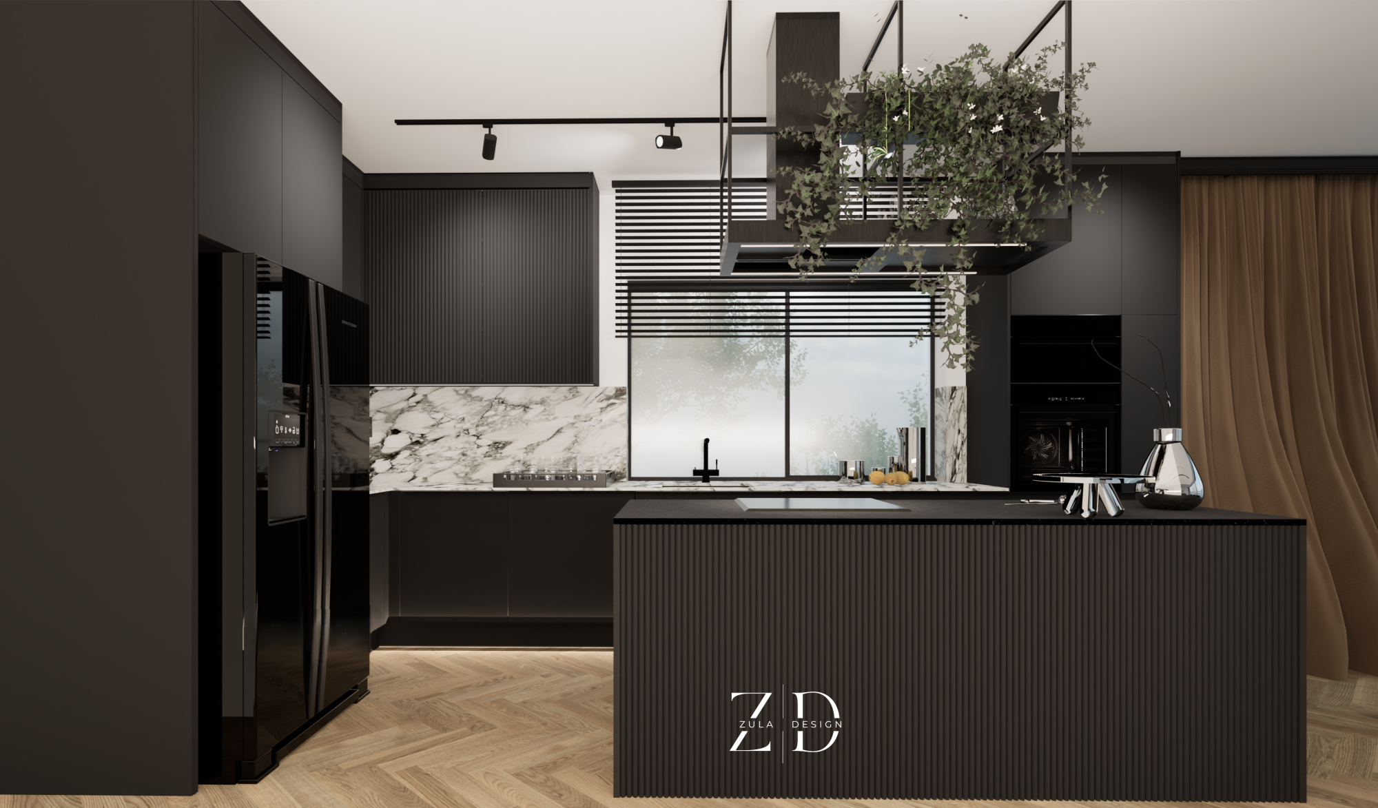 projekt-kuchni-czern-kamien-granit-zula-design